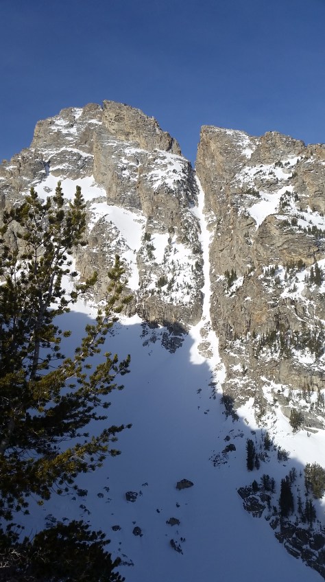 Sliver Couloir from Shadow Peak