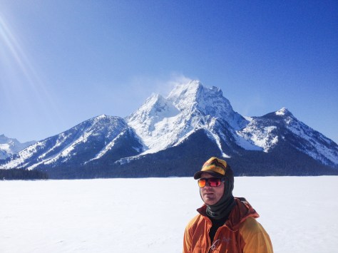 Reveling in the beauty of the most beautiful mountain range North America has to offer. (photo: Dane Etter-Garrette)