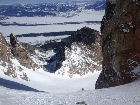Skiing Teepee Glacier. (photo: Dane Etter-Garrette)