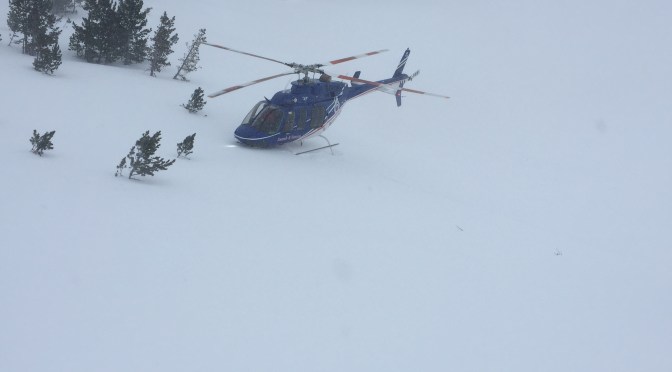 Spoon Couloir Avalanche Recovery